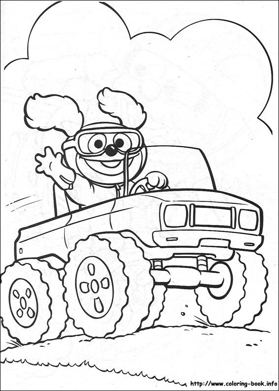 Muppet Babies coloring picture